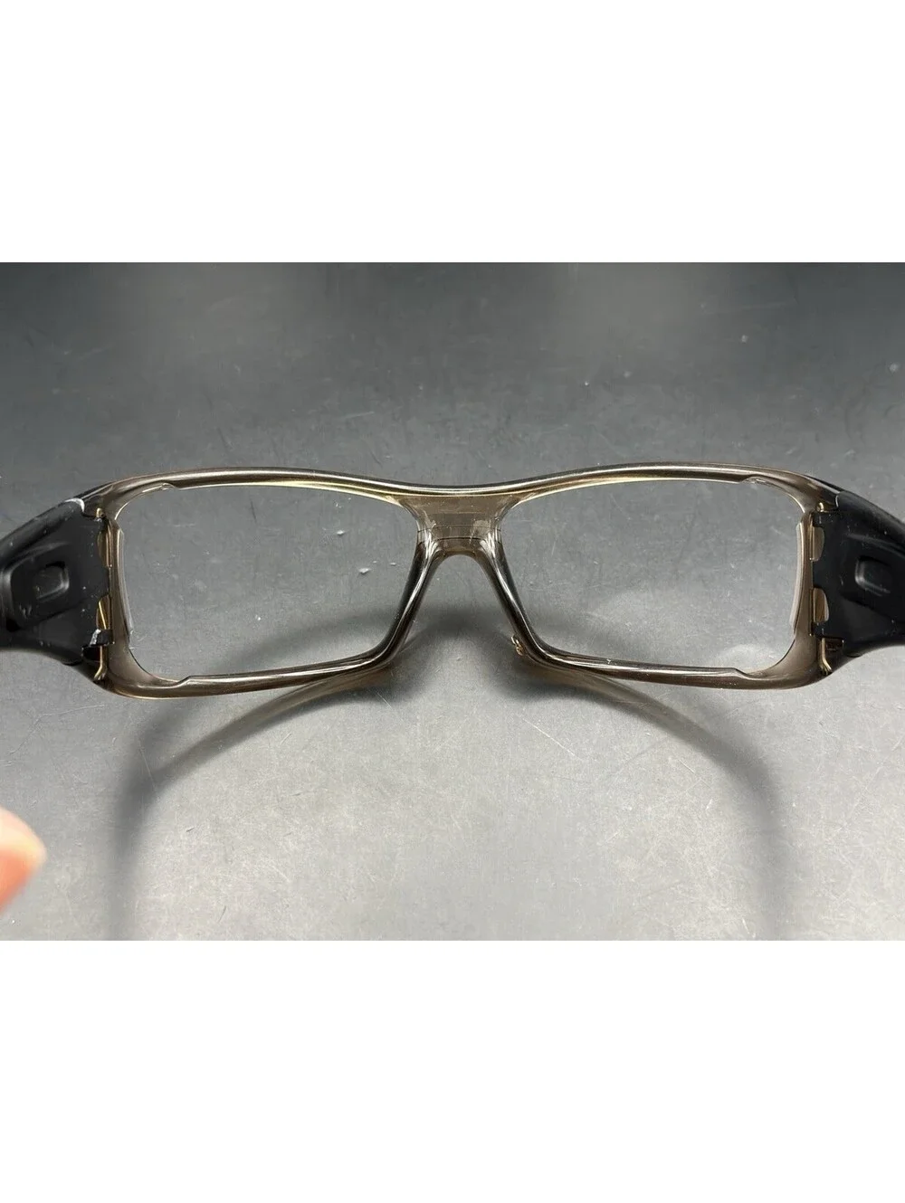 Oakley Antix Brown Smoke/Matte Black Frame